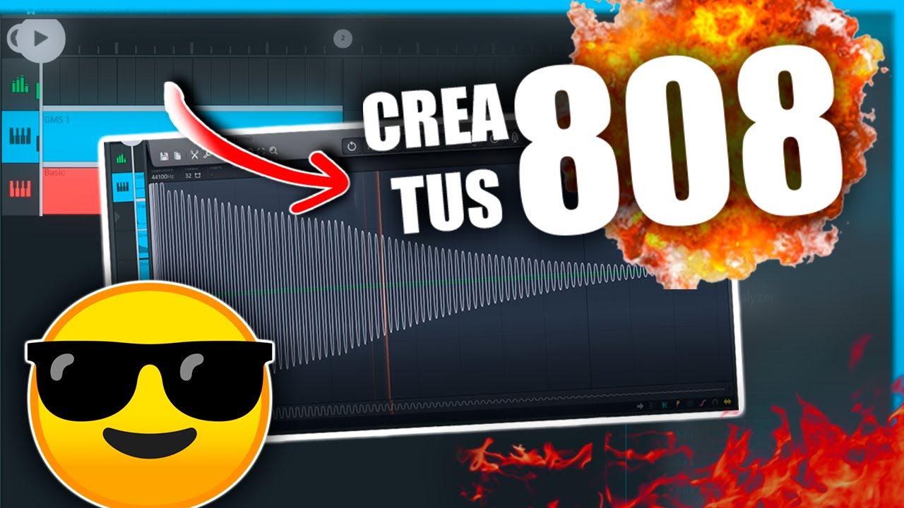 🔥🤯🤯Como Hacer un BAJO 808 [PROFESIONAL] en FL Studio Mobile🔥🎶✅