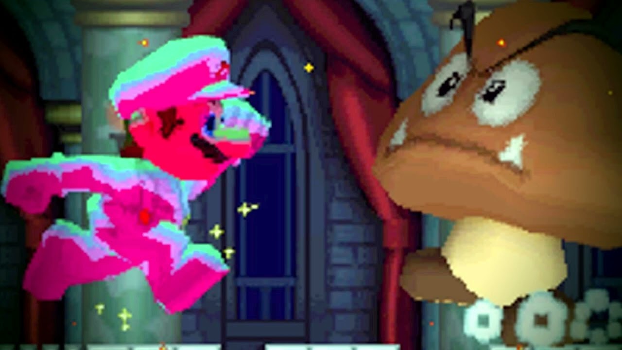 New Super Mario Bros Wii - Powerful Mario (remake) slowed down