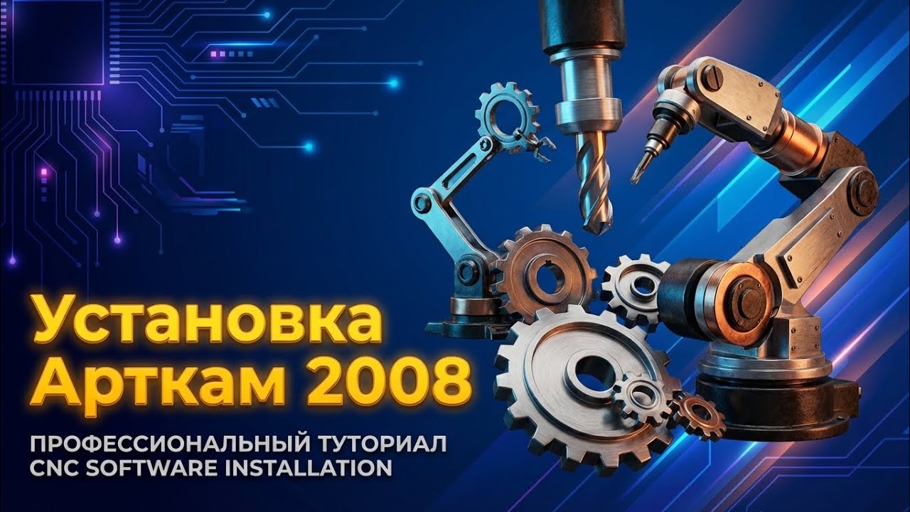 Установка Artcam 2008.