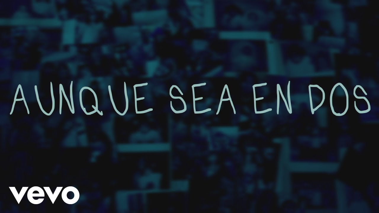 Conexión Divina - AUNQUE SEA EN DOS (Official Lyric Video)
