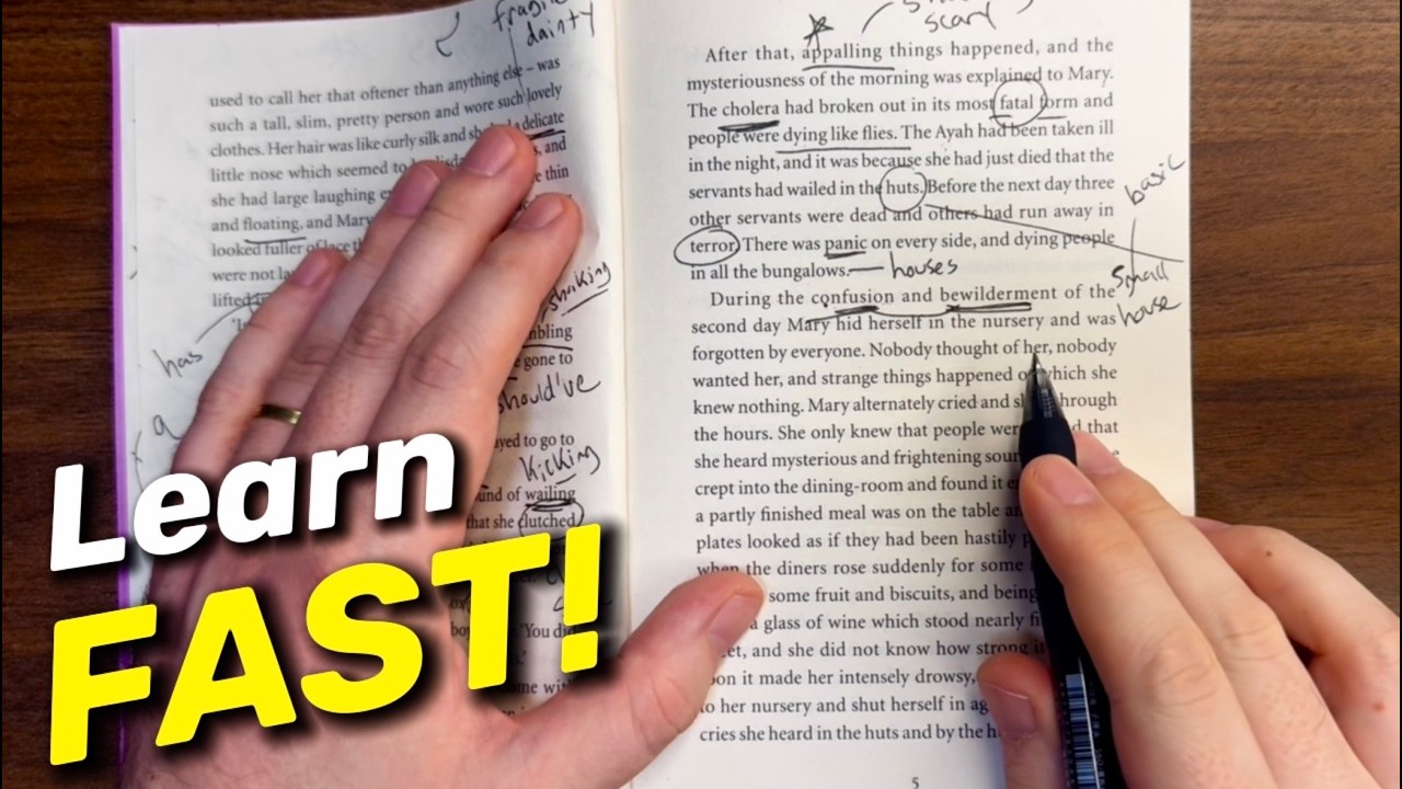 Learn English with a Book | 1+ Hour Deep Work Session | The Secret Garden | Part 1