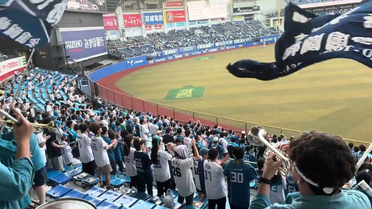 25/9/2 北海道日本ハムファイターズ 試合前スタメン応援歌1-9
