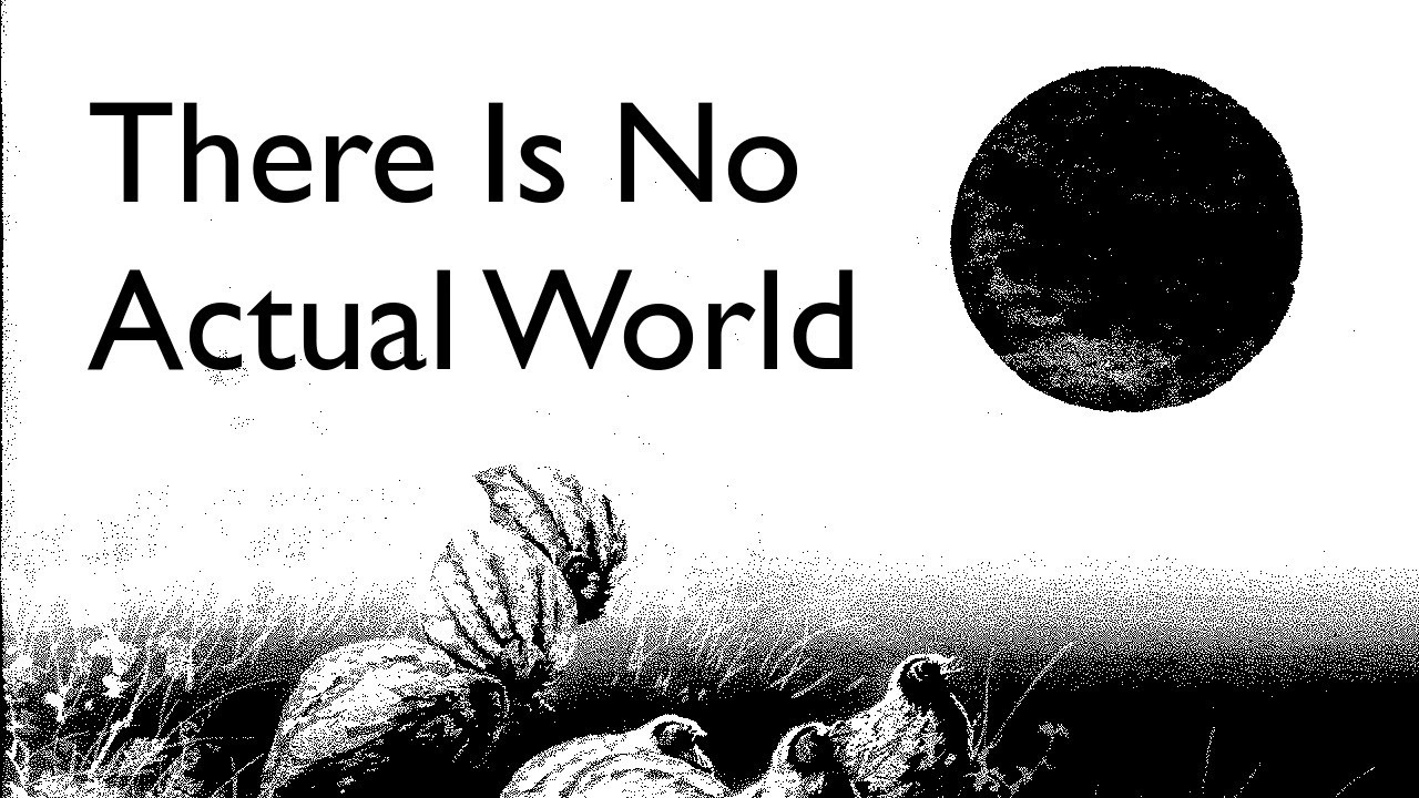 There Is No Actual World