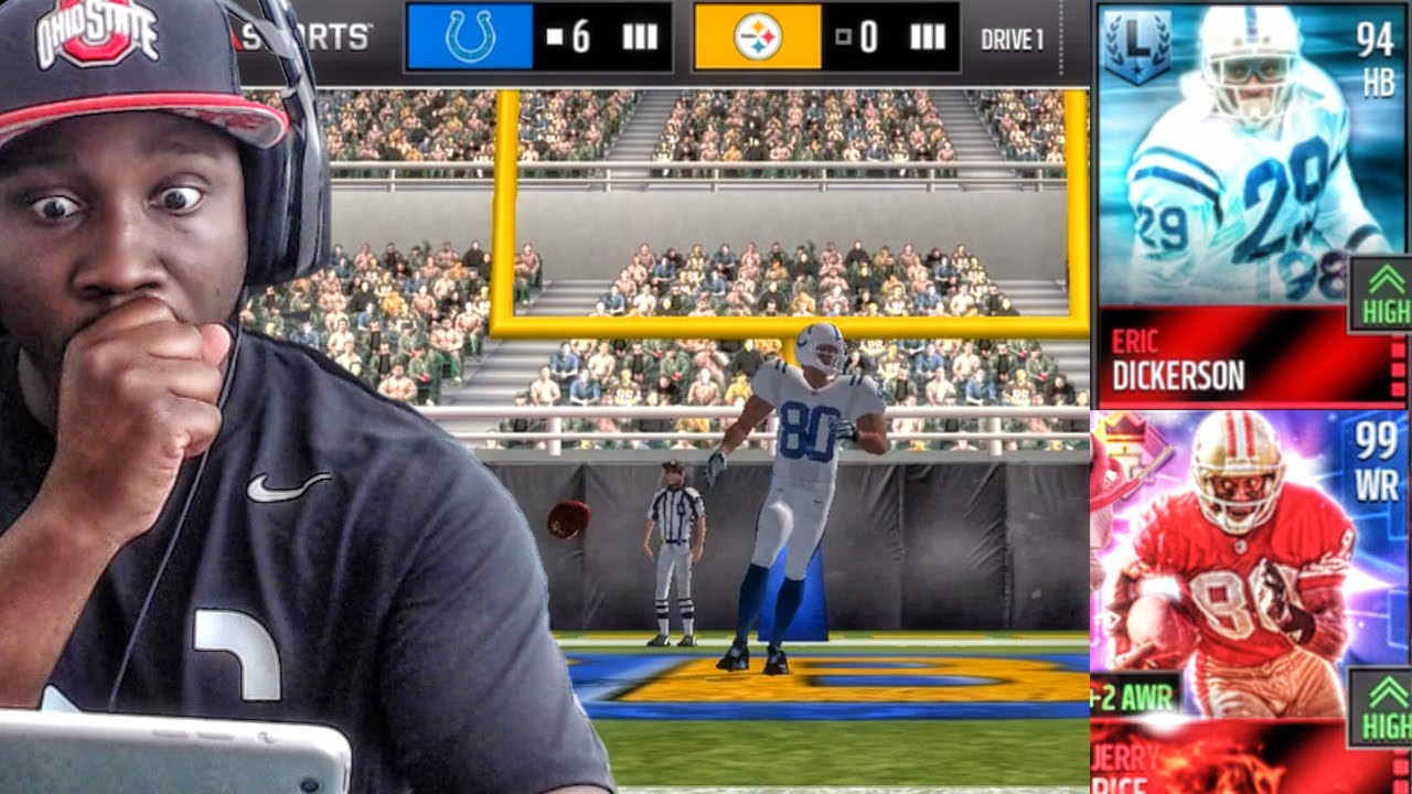 LEGENDS TAKING OVER IN LEAGUE GAMES! Madden NFL 16 Mobile Gameplay