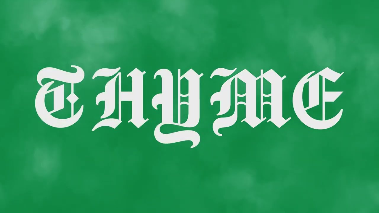 Wavvy - Thyme (Tekst piosenki)