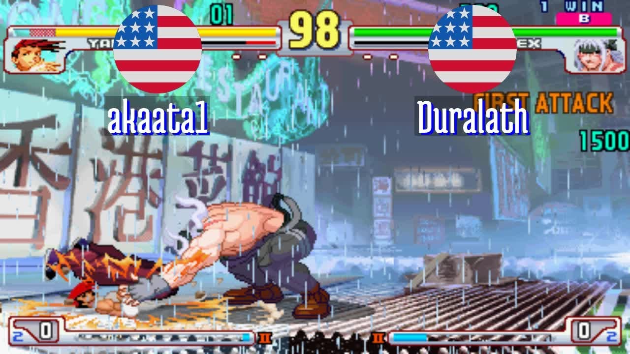 FT3 @sfiii3nr1: akaata1 (US) vs Duralath (US) [SF III 3rd Strike sfiii sf3 Fightcade] Mar 11