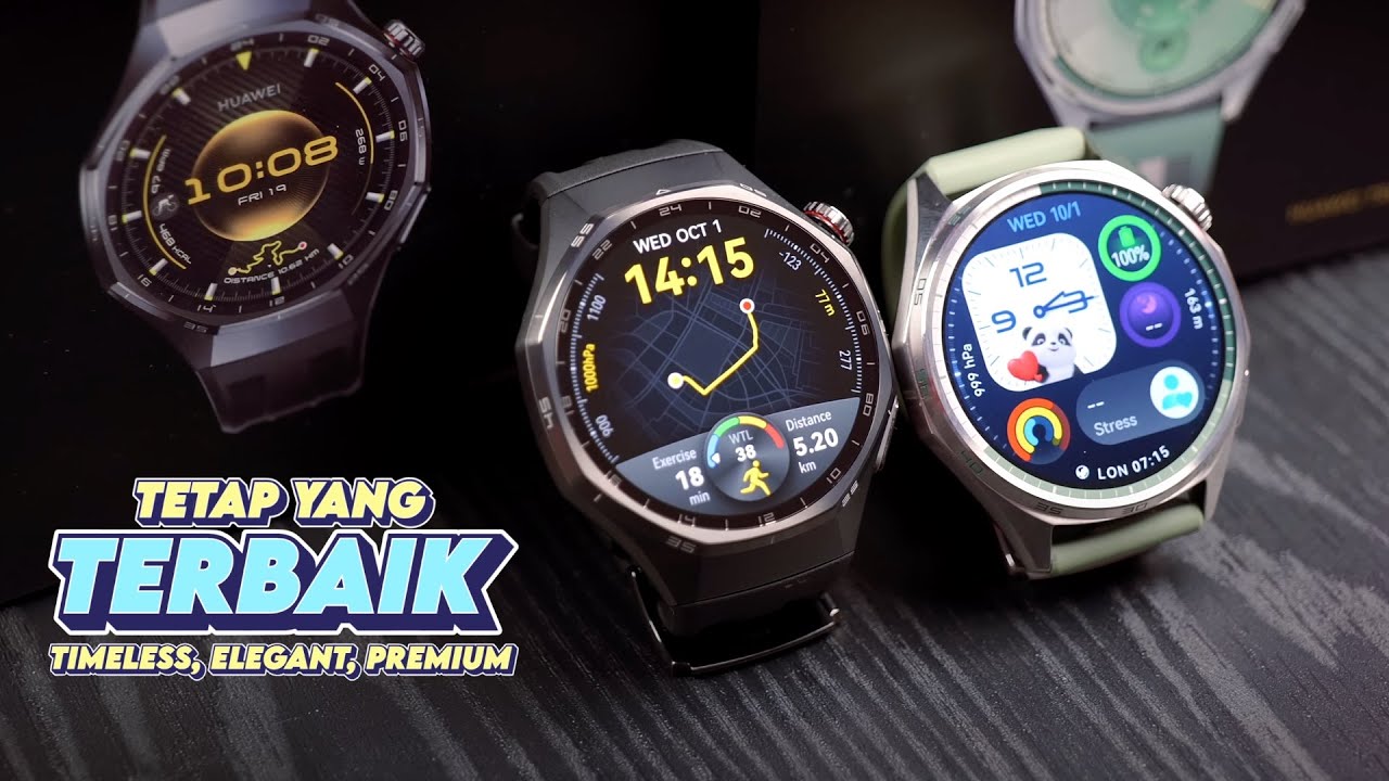 21 Hari Tanpa Dicharge! Smartwatch Terbaik Huawei - Huawei Watch GT 6 Series