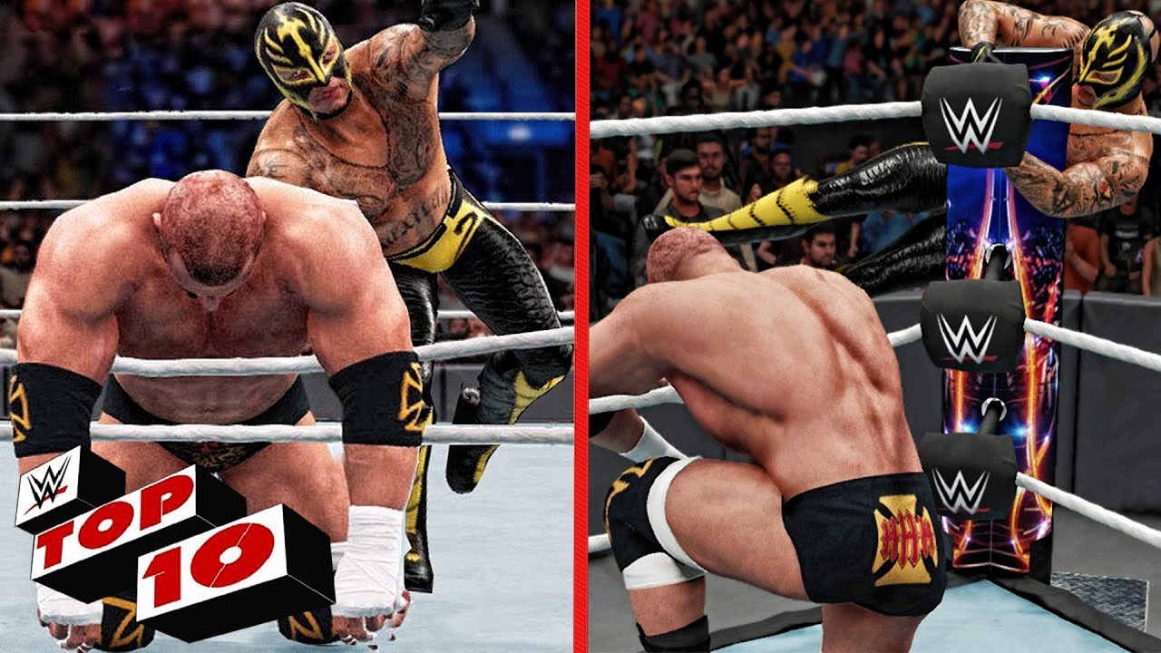 WWE 2K18 Top 10 Finishers With Different Animations