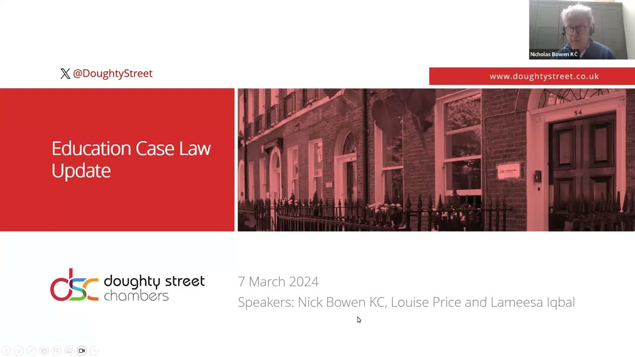 Education Case Law Update