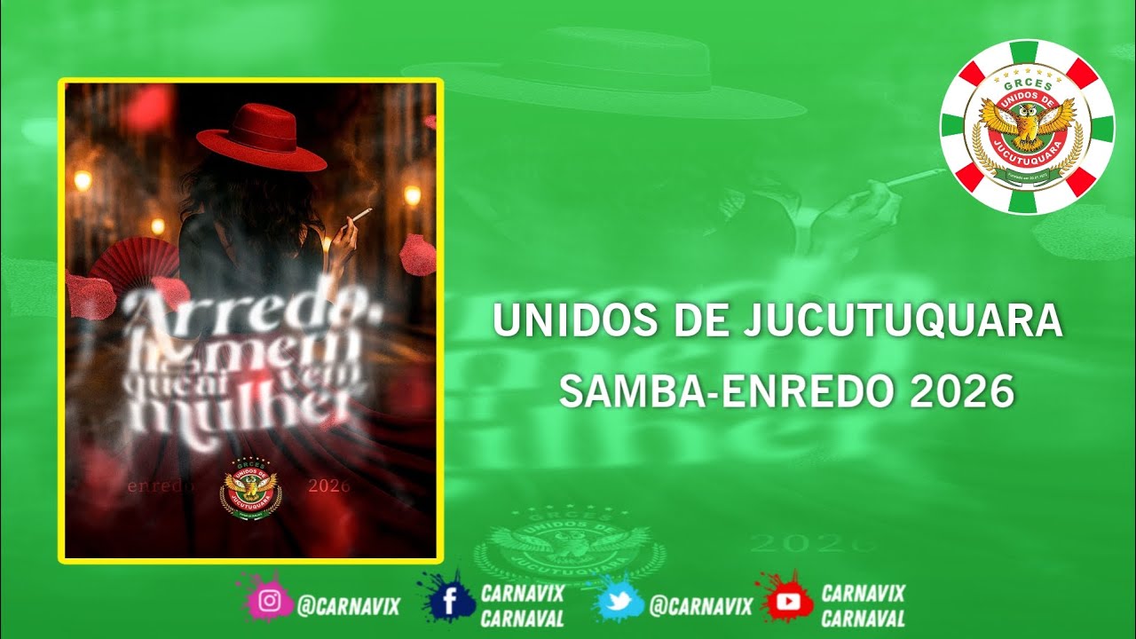 JUCUTUQUARA 2026 | SAMBA-ENREDO OFICIAL 