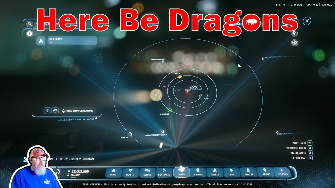 Nowa mapa systemu Nyx &ndash; Star Citizen 4.7 PTU