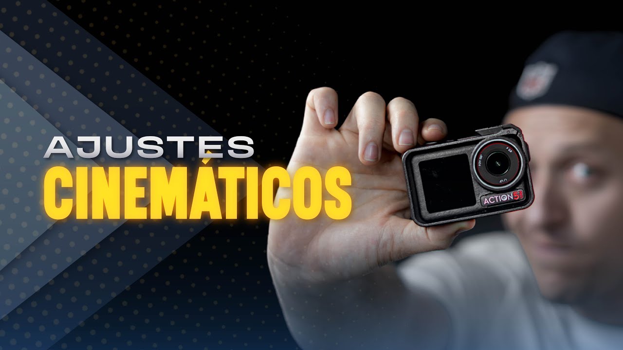 ¡El SECRETO de DJI Action 5 Pro para conseguir el MODO CINEMÁTICO!