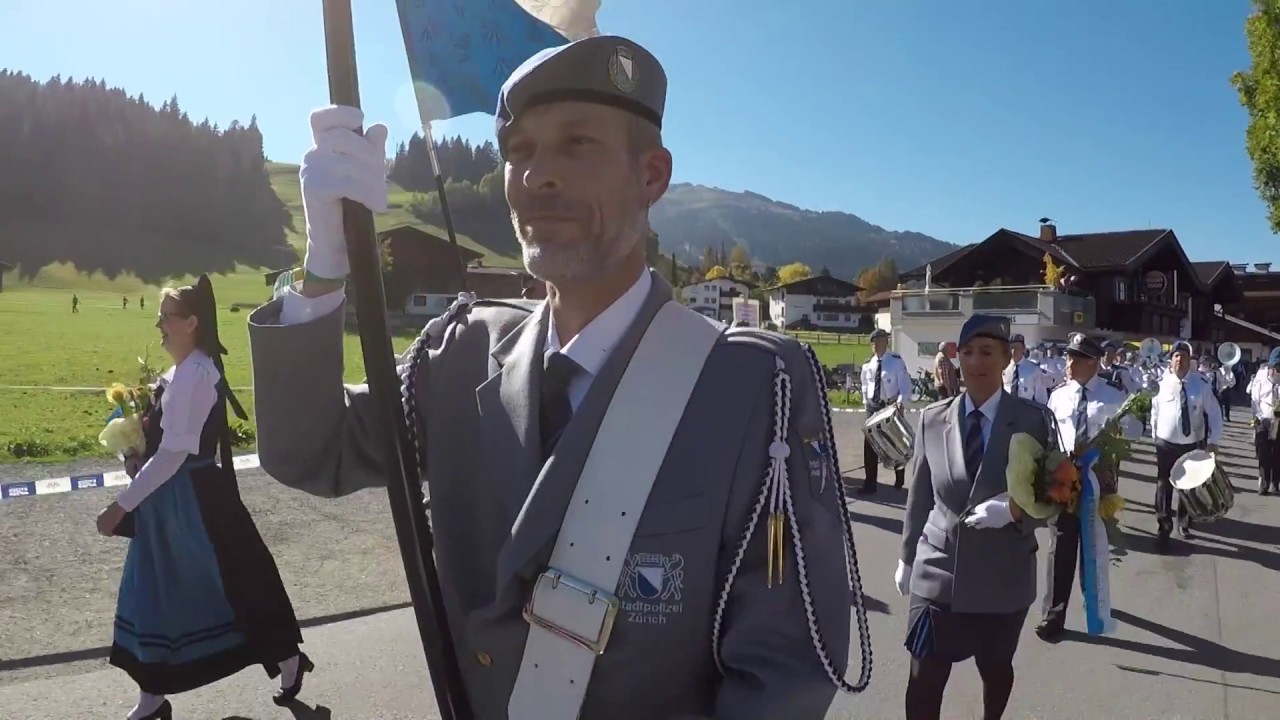 Polizeimusik Zürich-Stadt Festumzug Ellmau 2018