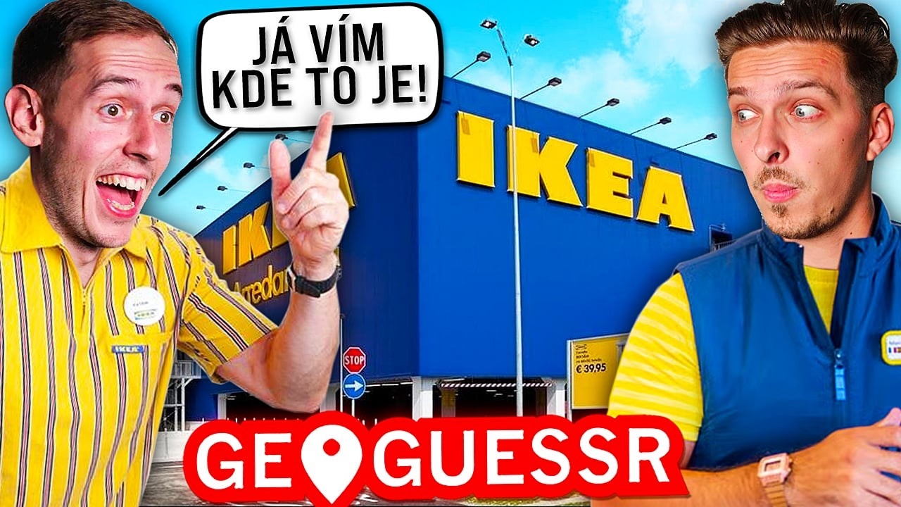HLEDÁME VŠECHNY IKEA NA SVĚTĚ! 🪑 | GeoGuessr ft. @ment3