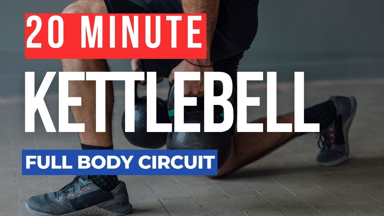 20-Minute Kettlebell Full Body Circuit (No Jumping, Beginner Friendly| BUSTOSTRAINING