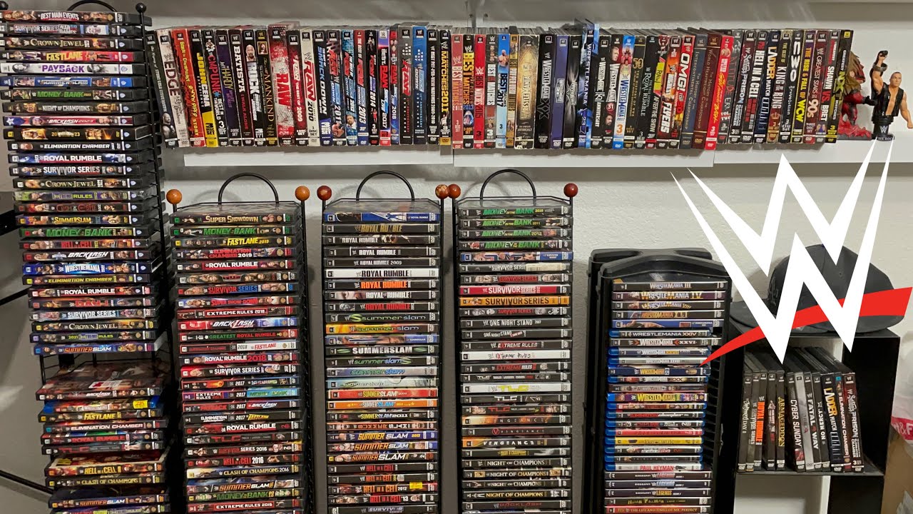 WWE DVD COLLECTION 2024!