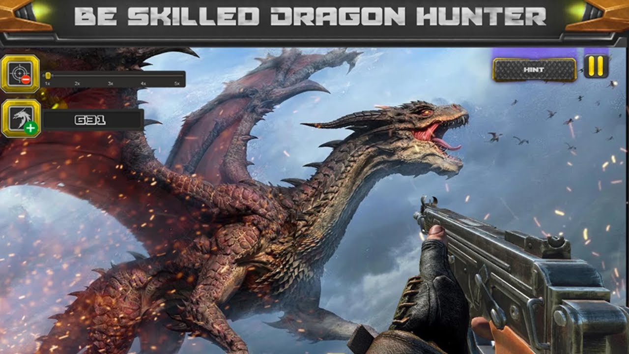 Dragon Hunting Sniper Shooting Game Android Gameplay