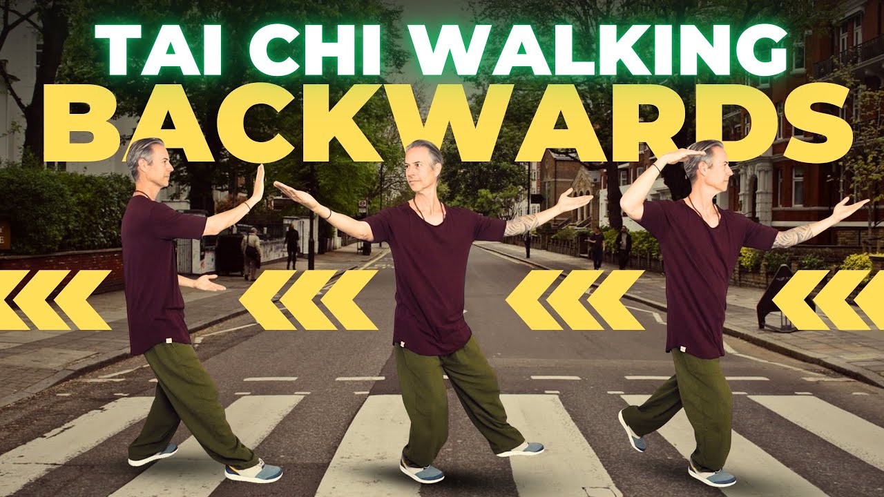 Tai Chi Walking Backwards for Beginners | The Gentle Way to Reduce Knee Pain