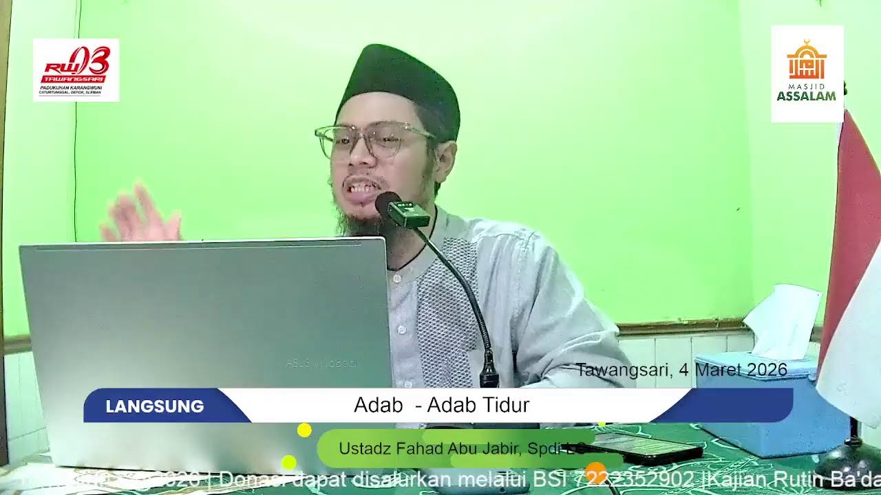 Adab - Adab Tidur