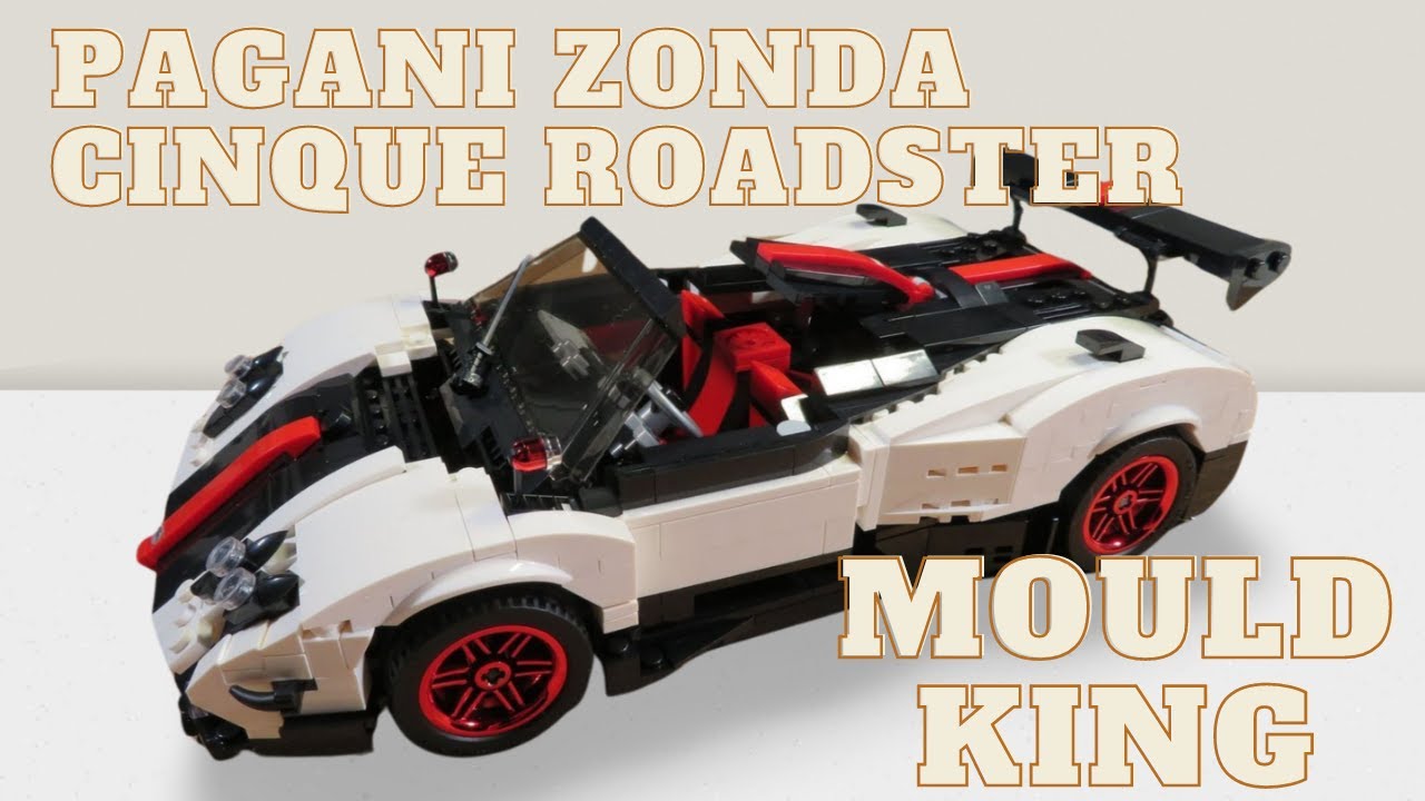 Mould King - Pagani Zonda Cinque Roadster - Creaative Idea - MK13105 - German / Deutsch