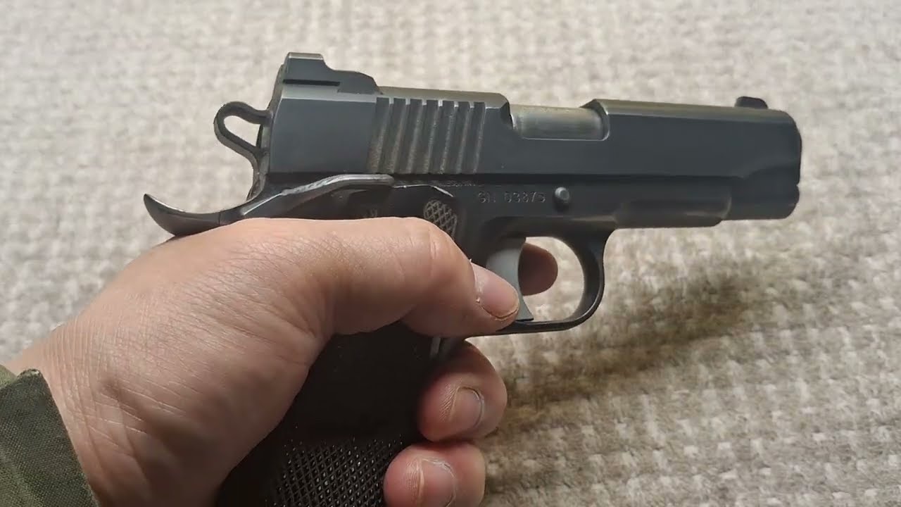 권총 리뷰 : Guncrafter Industries 1911 Commander 9mm 반자동 권총을 소개합니다.