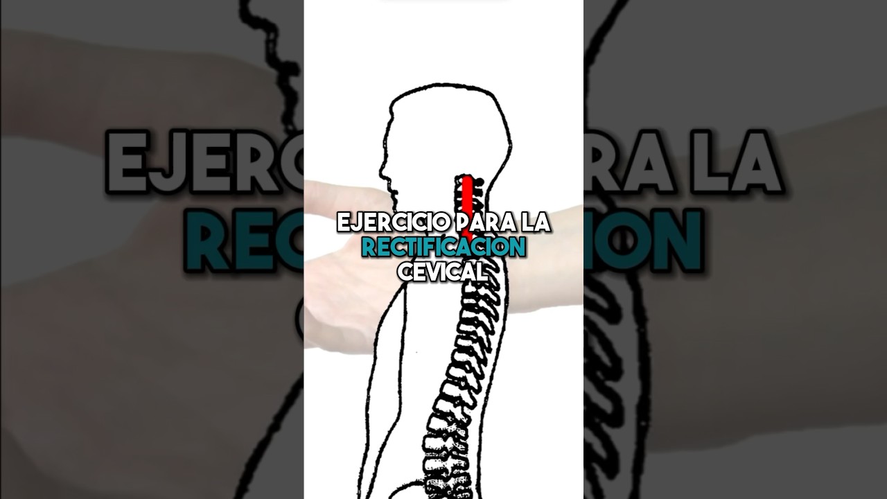 El mejor ejercicio para la rectificación cervical ‼️ #fisioterapiatualcance
