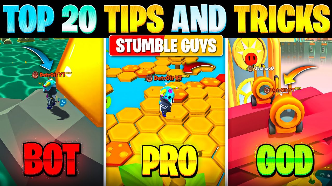 Top 20 Tips & Tricks in Stumble Guys | Ultimate Guide to Become a Pro #10