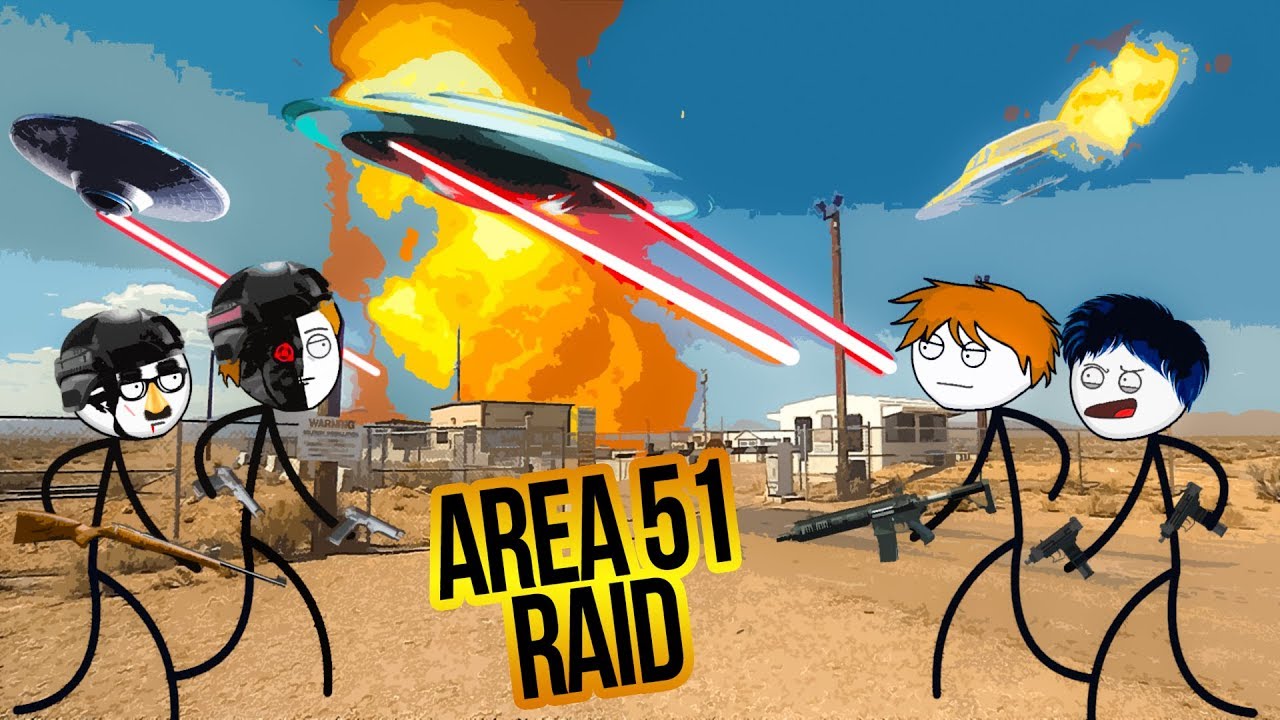 When a gamer breaks into Area 51
