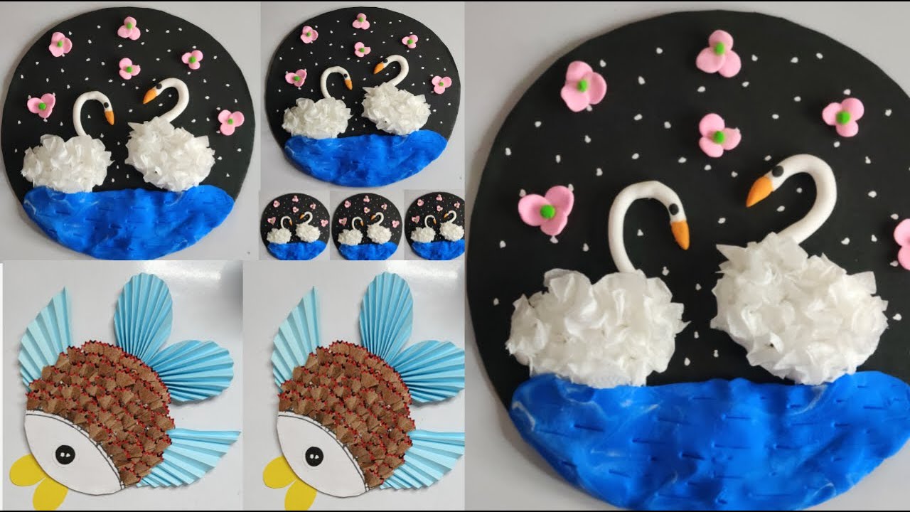 School Activity Craft Ideas // Waste Material Craft Ideas