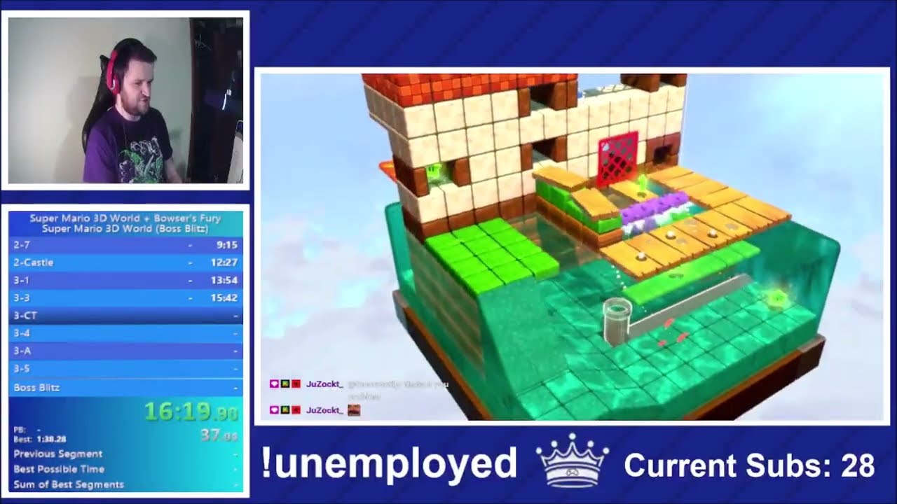 Super Mario 3D World - Boss Blitz% in 2:30:27!