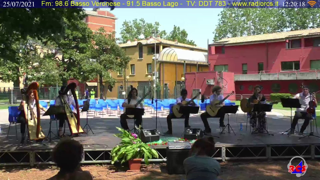Diretta Parco ai Cotoni del 25/07/2021 con le Corde Celtiche