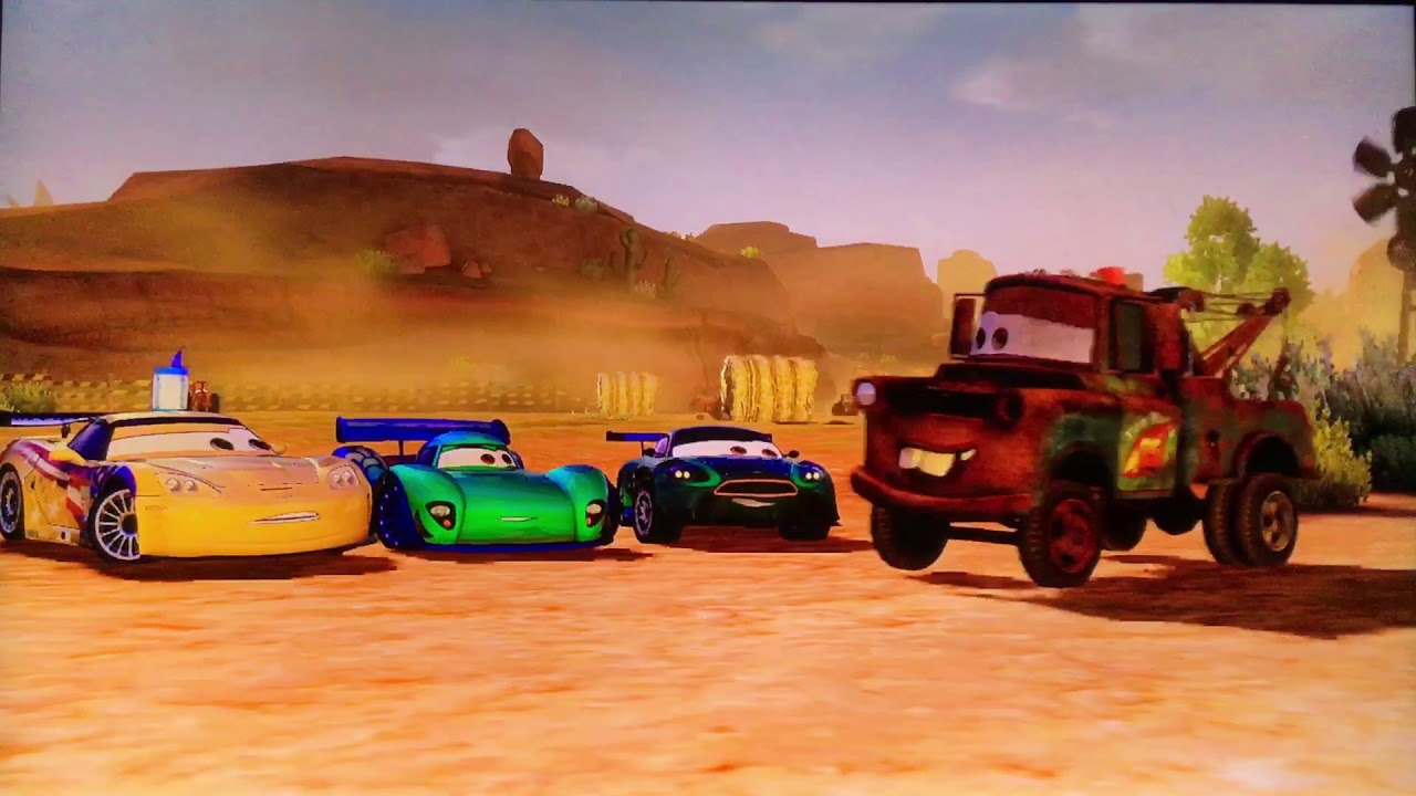 Cars 2 The Video Game | Daisu,Max,Miguel,Boost and Nigel Mission Lightning the mood |