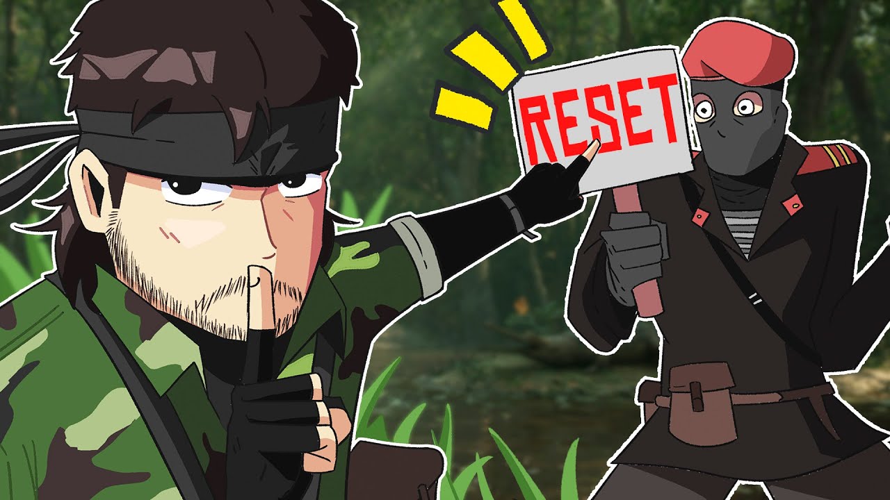 METAL GEAR DELTA, mas se eu FOR VISTO eu REINICIO o jogo...