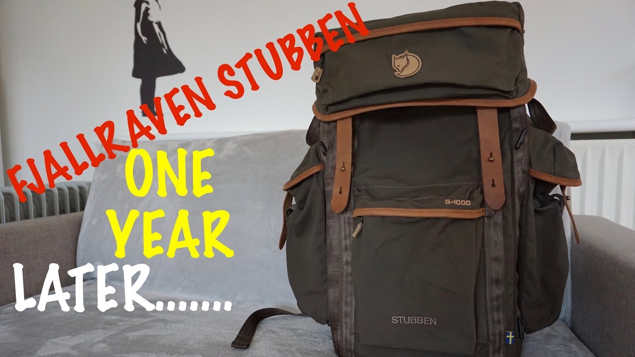 FJALLRAVEN STUBBEN - A YEAR LATER