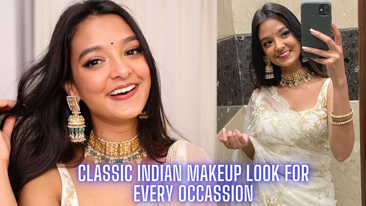 Indian makeup for brown skin | a look everyone can do