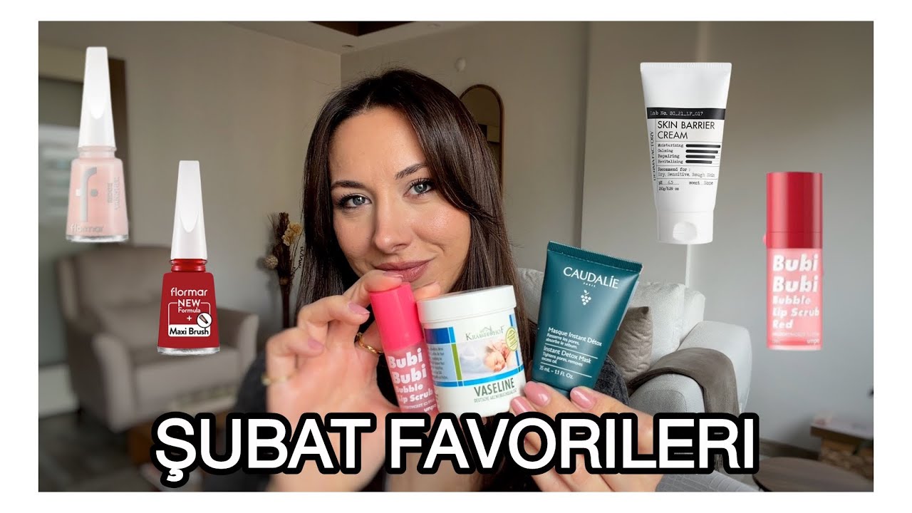 ŞUBAT FAVORİLERİ 😍 | KULLANDIĞIM EN İYİ MASKE 👍🏻 KÖPÜREN DUDAK PEELİNGİ 👀