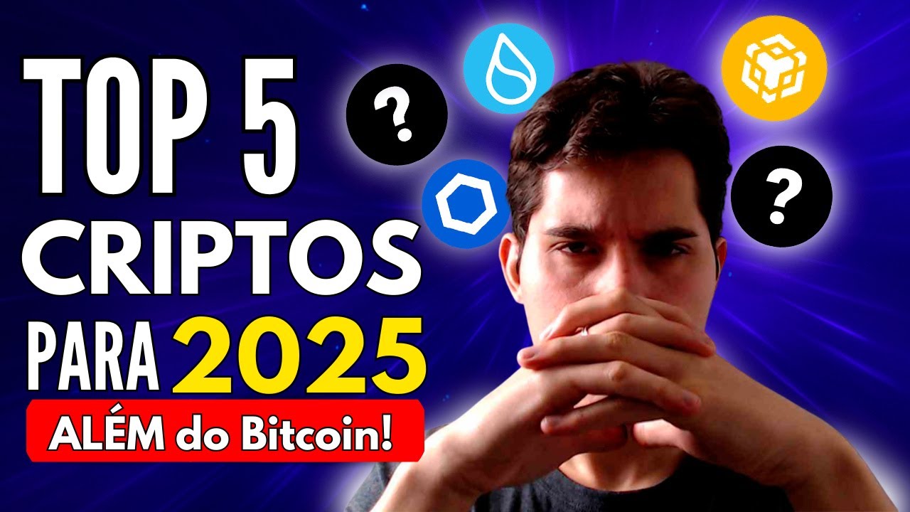 Top 5 Criptomoedas promissoras para 2025 (AL&Eacute;M do Bitcoin)