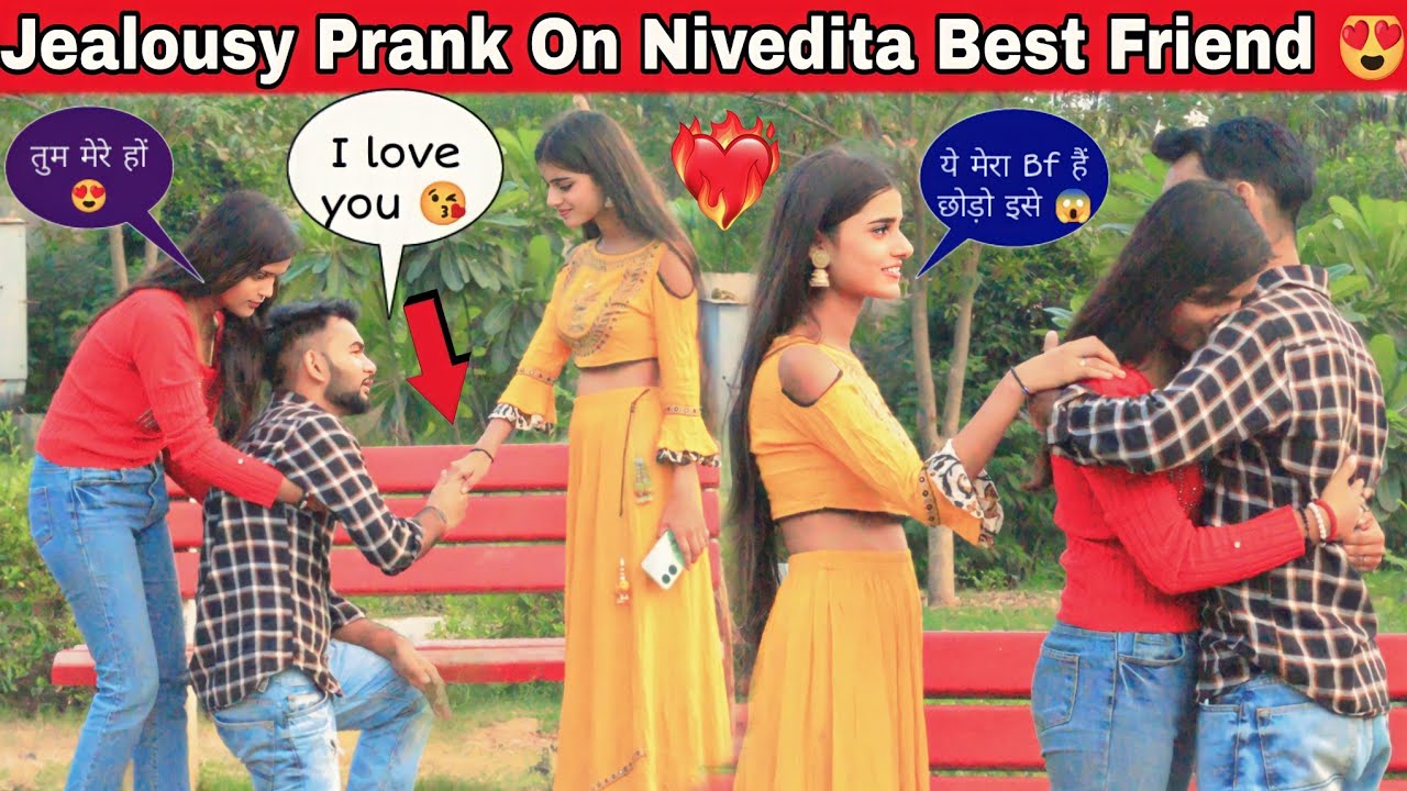 Jealousy Prank On Nivedita Best Friend 😍 With Aditi 😱 ||  @Kartik PrankTv  || Anshul Yadav