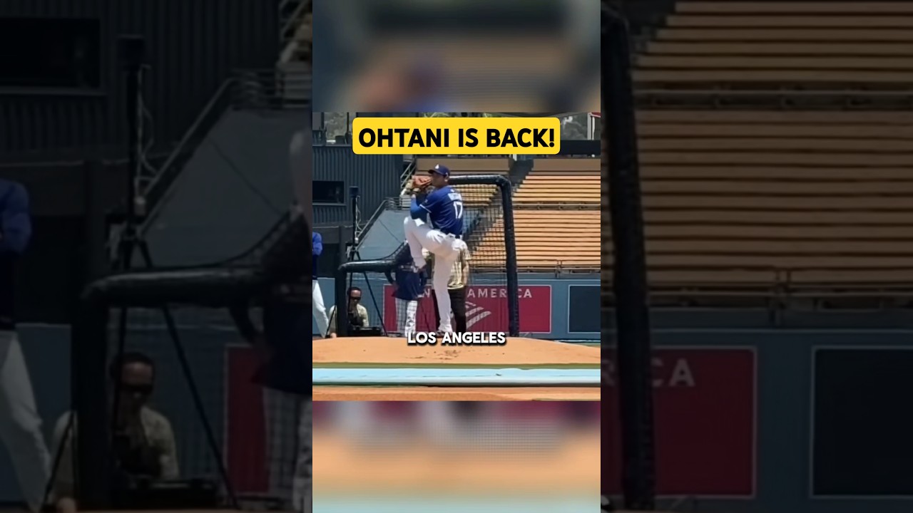 Shohei Ohtani Returns...#shoheiohtani #baseball #sports #mlb #dodgerfilms #dodgers #losangeles
