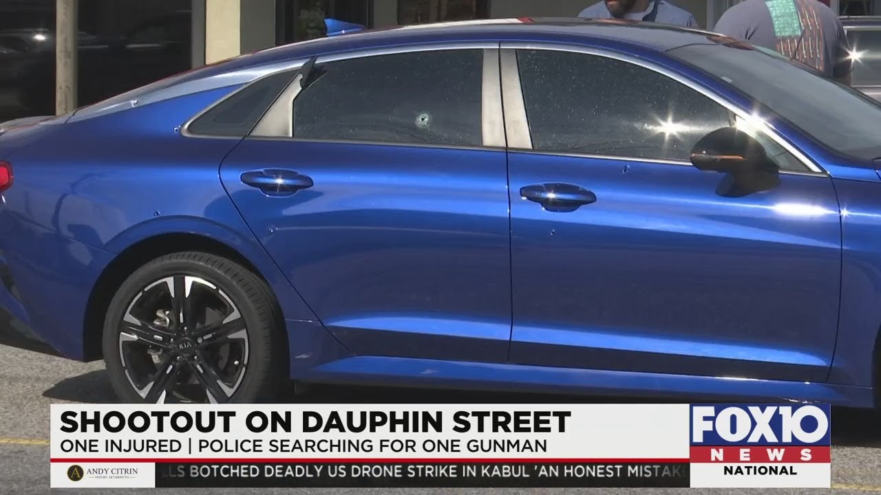 Shootout on Dauphin Street in Mobile