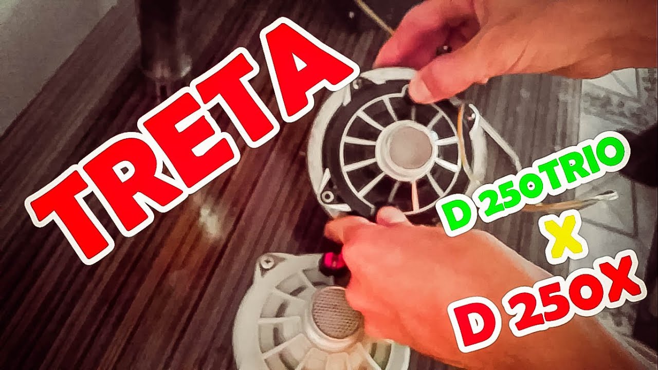TRETA DRIVER D250X VS D250 TRIO - QUEM LEVA A MELHOR?? 🤩🤩