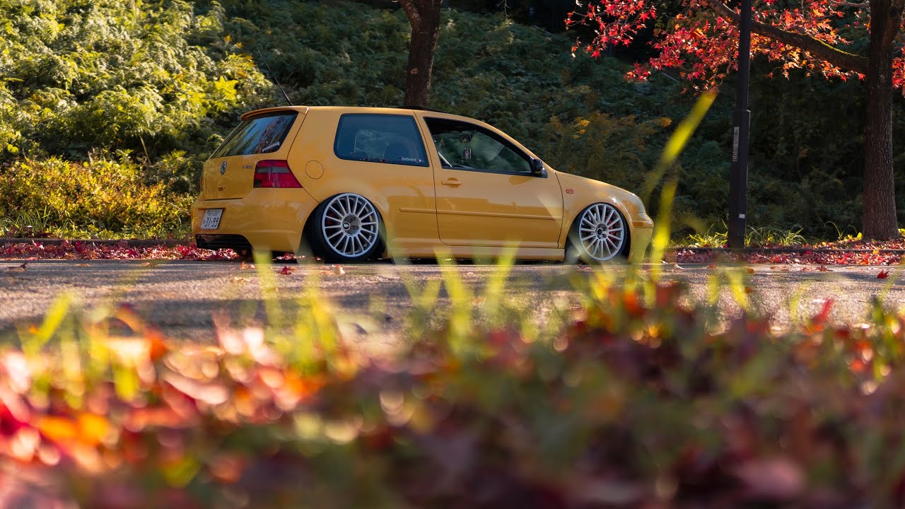 VW Mk4 GTI 20th Anniversary Edition with autumn leaves 2025 Ver.