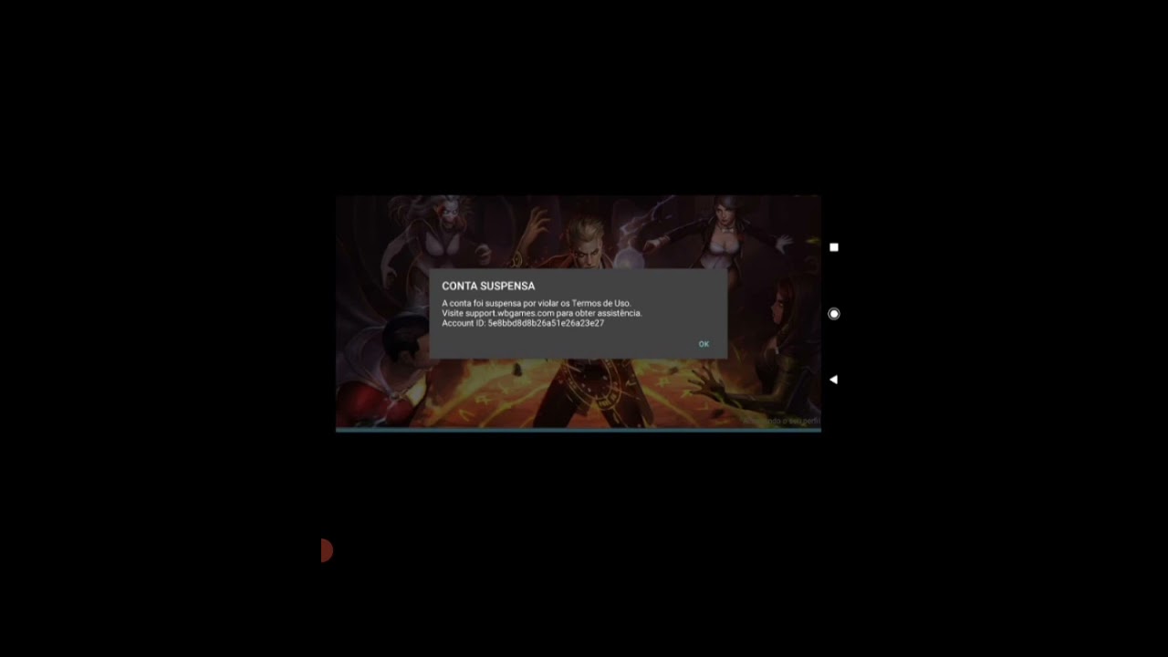 MINHA CONTA FOI SUSPENSA PELO BUG DA PODEROSA (FIM DO CANAL?)