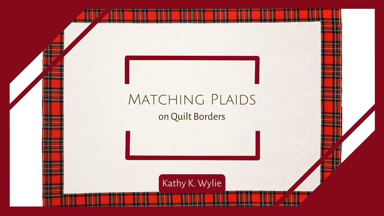Matching Plaids on Borders Tutorial