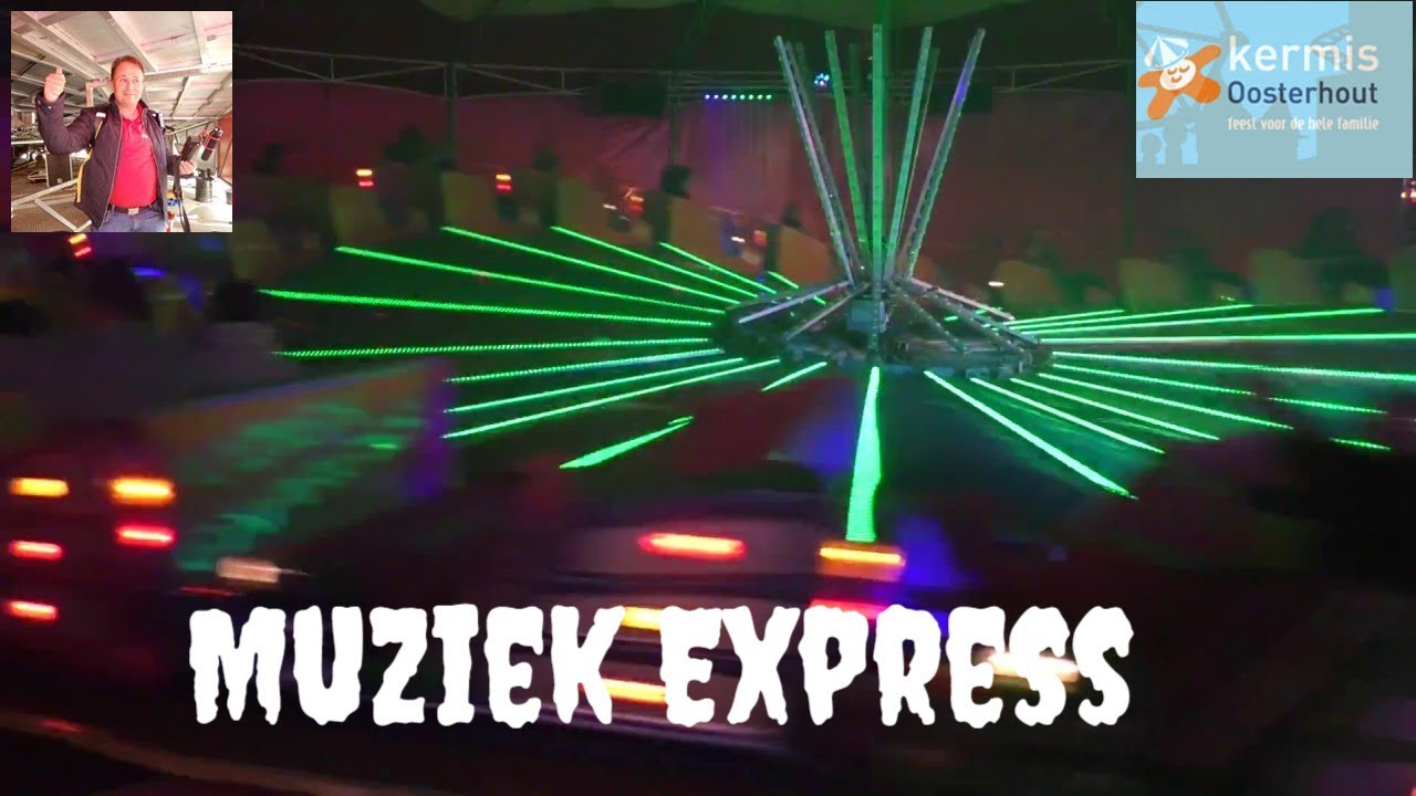 Offride superrit met Show Muziek Express van Zundert kermis Oosterhout 2017