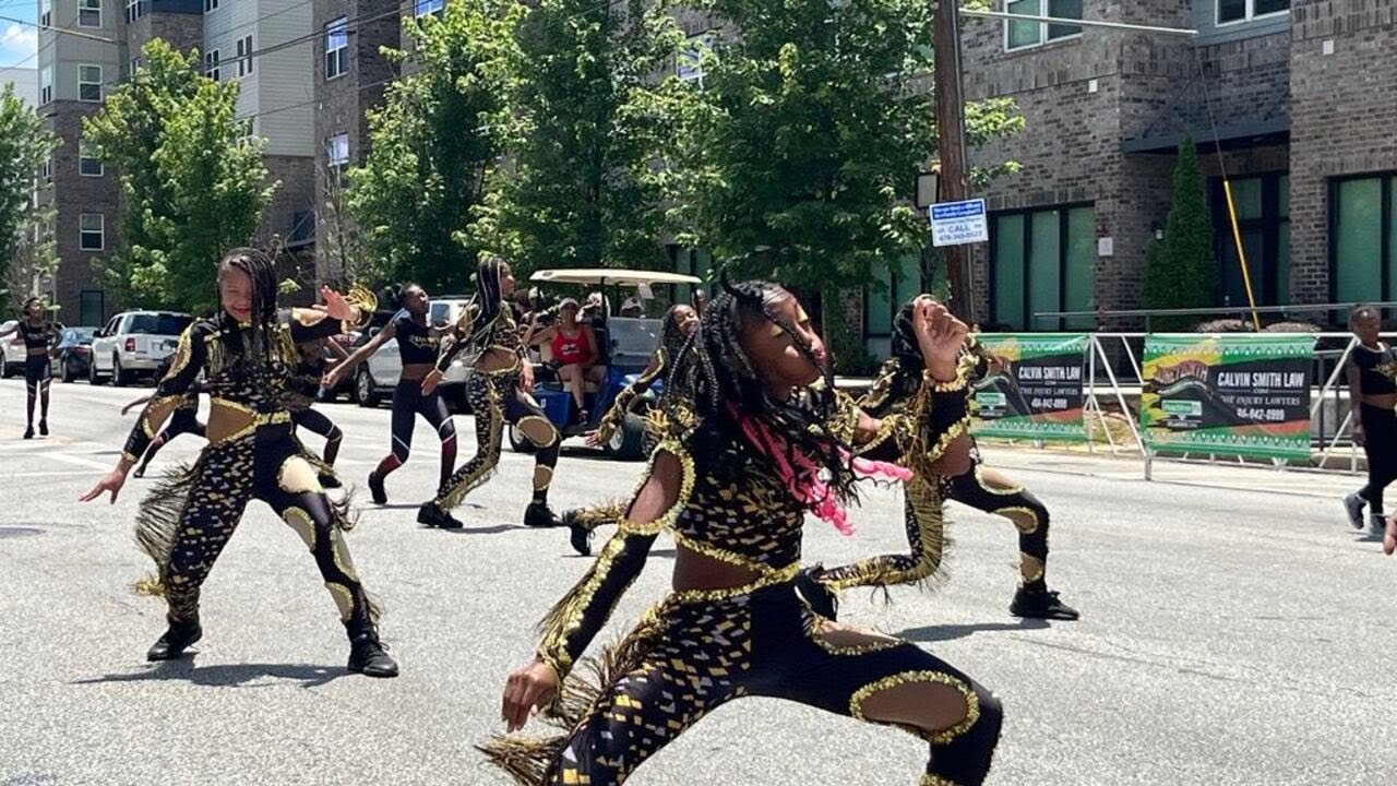 Juneteenth parade revs up Atlanta