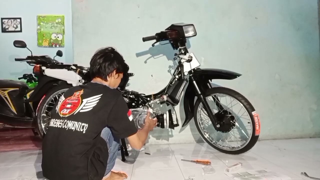 Perakitan Full Restorasi Yamaha Alfa 2R #yamahaalfa