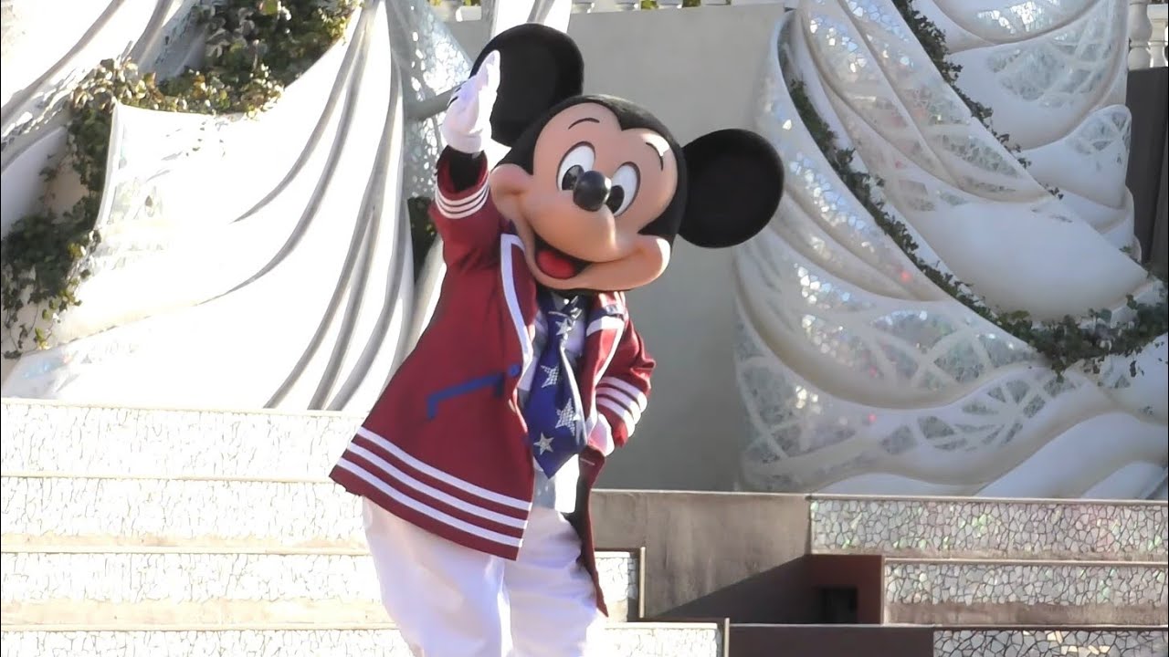 【4K解像度版】⭐華やかで音楽も最高！！⭐TDS/東京ディズニーシー【ダンス・ザ・グローブ！】【ダンスザグローブ】【DPA B-10-1】【Tokyo Disney Sea】