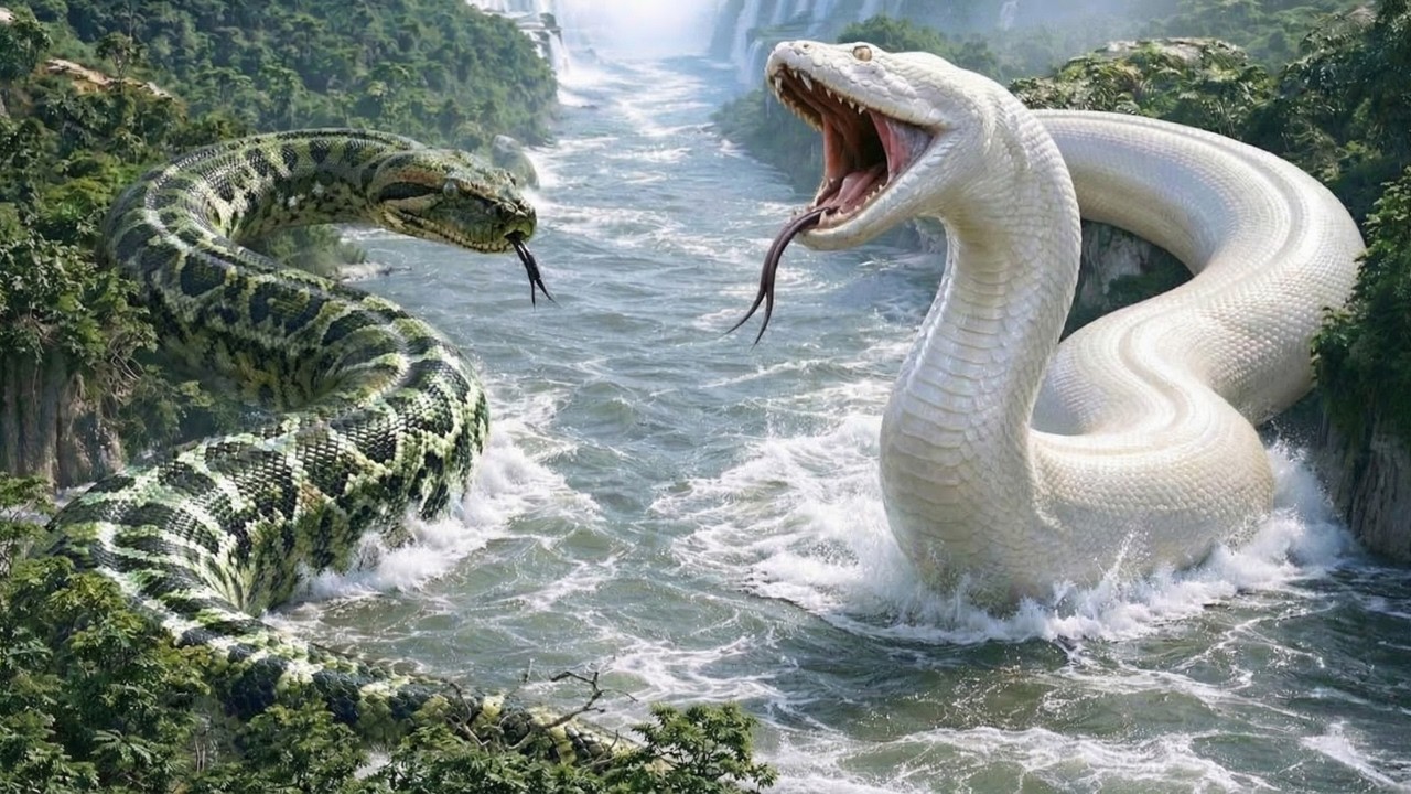 King Kong vs Twin Titanoboas – Epic Swamp Battle of the Giant Monsters (P9)