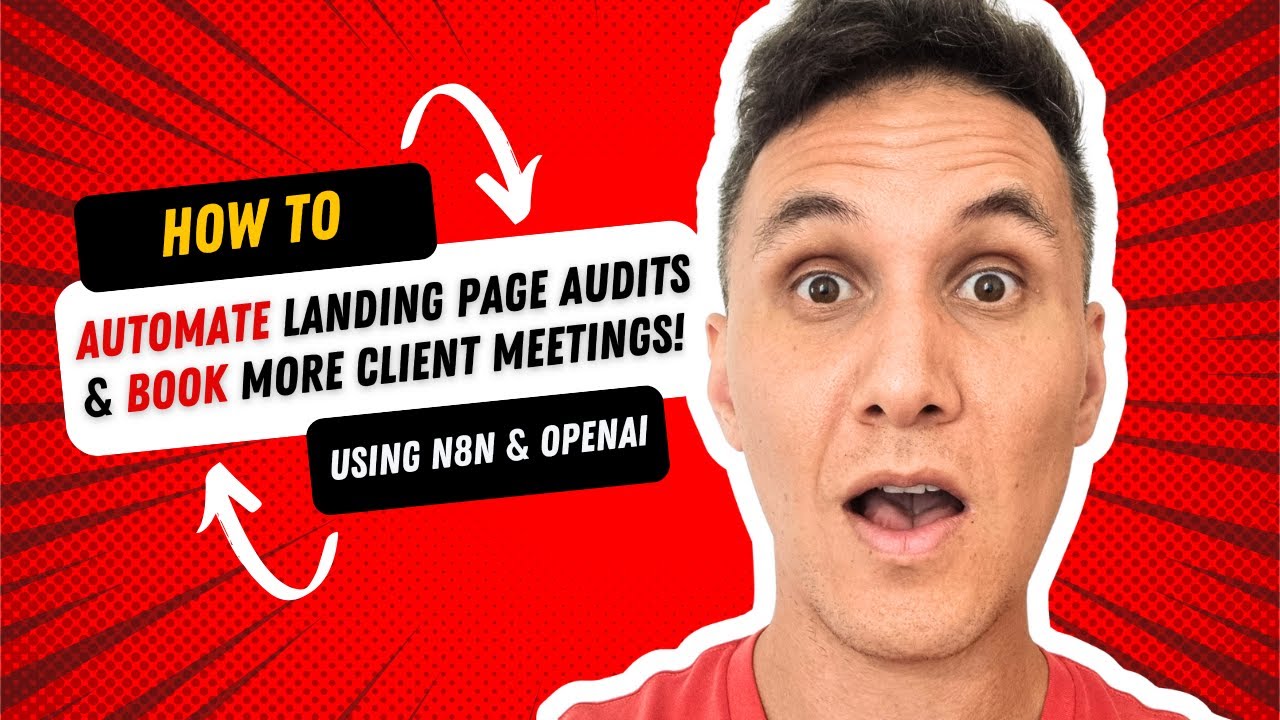 How I Automate Landing Page Audits & Book More Client Meetings! (with N8N AI Agent & GPT-4o mini)🚀